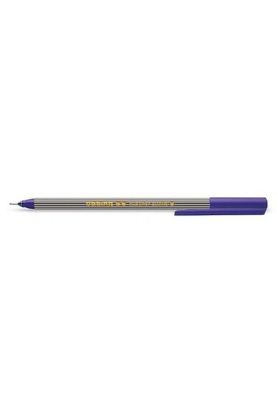 Edding Ed55 Felt Tip Pen 0.4 Mm Purple (10 Pieces Box)