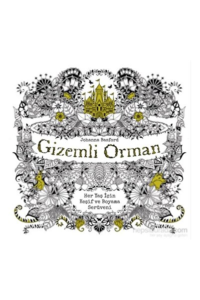 Edam Yayınları Gizemli Orman - Her Yaş Için Keşif Ve Boyama Serüveni - Johann...