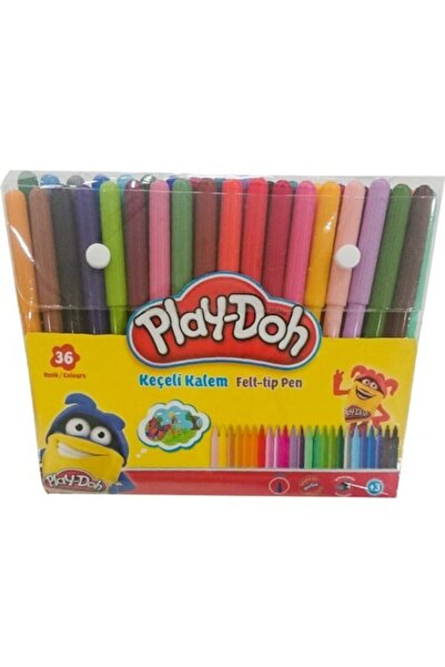 Play Doh Play-doh Play-ke013 Keçeli Kalem 36 Renk Pvc 2mm