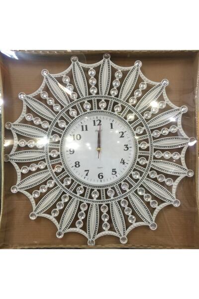QUARTZ 'iş-sat' Büyük Boy Taşlı Salon Tipi Modern Duvar Saati ( Yeni Model ) ...