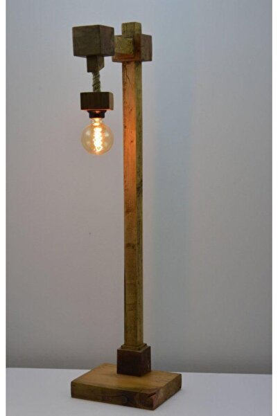 Zanaat Lambader Sokak Lambası Dekor Ahşap Dekoratif Lambader