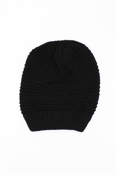 mykonsept Men's Black Wool Beret - Perfect Protection Against Cold Weather