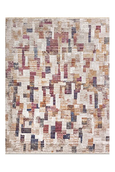 ANGORA HALI Bordo Moon Halı 9037s