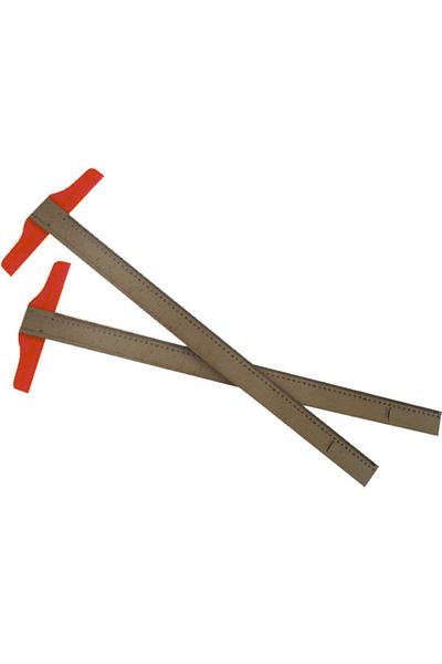 Yıldızlar Yayınları Stars Code:113 T Ruler Wooden 75 Cm