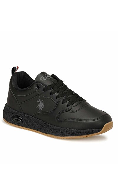 U.S. Polo Assn. حذاء رياضي نسائي أسود من ANGEL 100548839