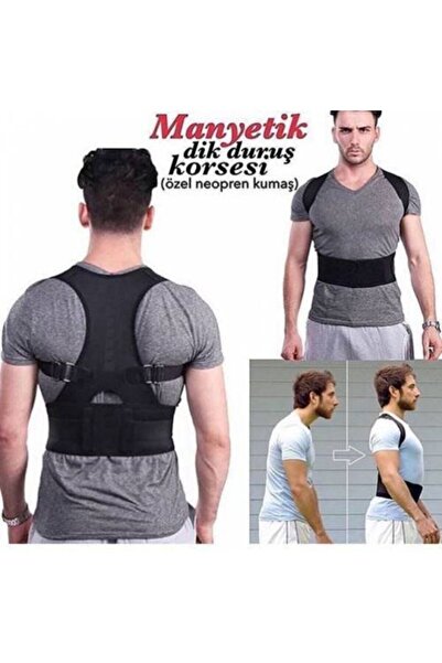 Ankaflex Dik Durmayı Sağlayan Kamburluk Önleyici Kifoz Sırt Bel Omuz Korse