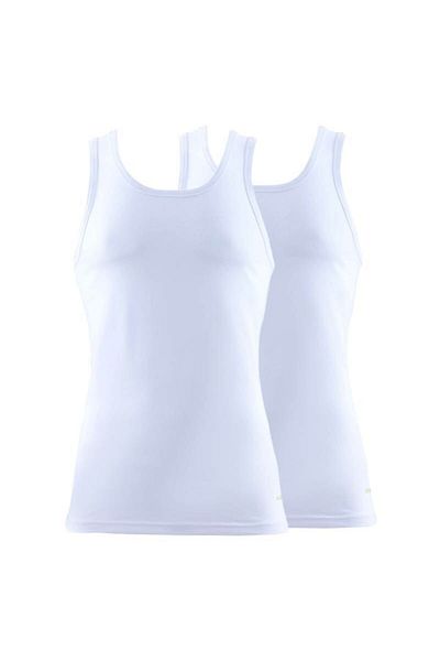 Blackspade Men's Undershirt 2 Pack Tender Cotton 9678 - White