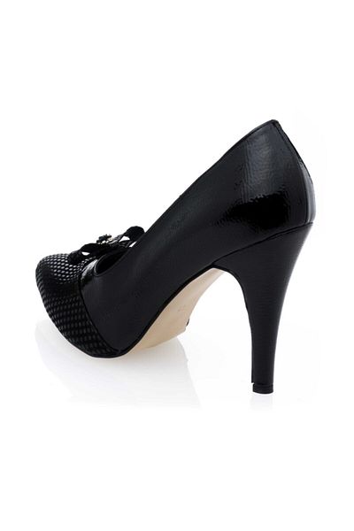 İriadam 190330 Black Large Size Women's Shoes