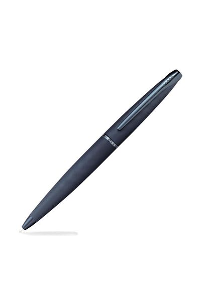 Cross 882-45 Atx Ballpoint Pen Patterned Pvd Plated Midnight Blue |   Pen Special Gift Boxed