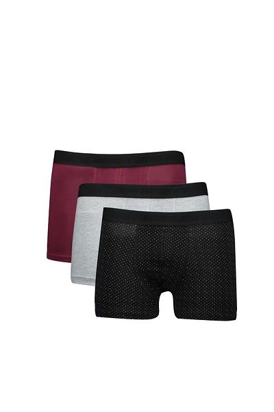 Collezione Mix 3-Piece Boxer with Written Elastic Waist