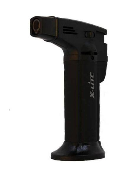 X-Lite 1300 C Büyük Boy Masa Tipi Pürmüz Alev Çakmak Dp38siyah