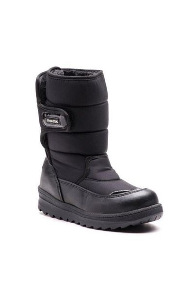 Esem Comfort Παιδικές μπότες Snow Boots Snowboat Μαύρο