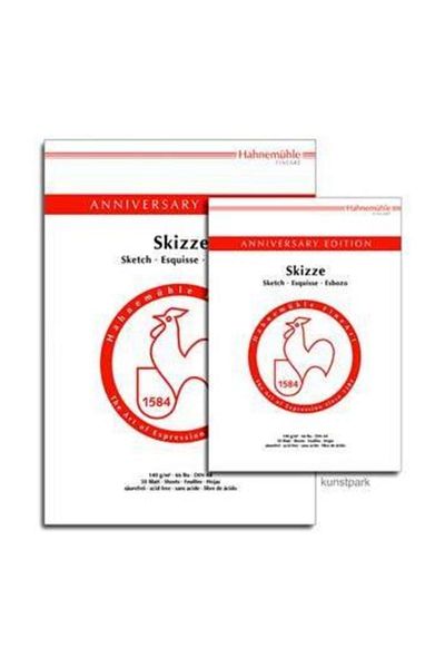 Hahnemühle Bloc de schițe de 425 de ani 140 Gsm A4 50 de coli Caiet de schițe
