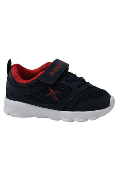 Kinetix ALMERA J Navy Blue Boys' Running Shoes100491917