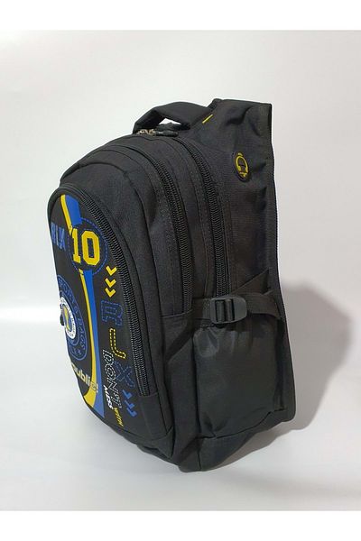Relaxion 0010 Bat Backpack - Μαύρο - Μονό Μέγεθος