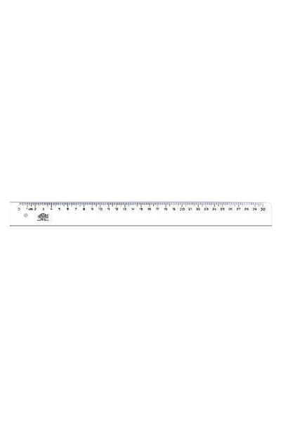 HATAS Plastic Ruler Wide 30 Cm 0160