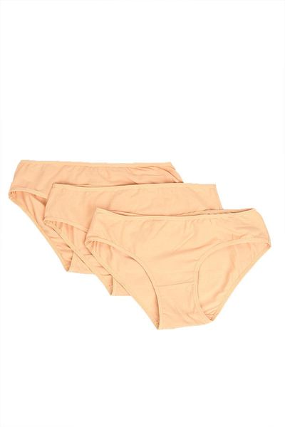 bonbonetti Μαύρο γυναικείο εσώρουχο Cover Slip 3 Pack 100% βαμβάκι