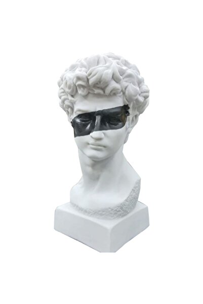 By Ari Ev Dekorasyon Popart Davut Büst Heykel Biblo