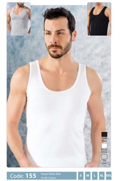 LÜXDRM Lux Drm Single Jersey Ανδρικό Αθλητής 155 (Δύο Τεμάχια)