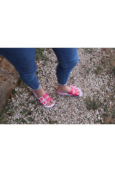 GEZER 12298 Kaymaz Taban Kadın Terlik Plaj Havuz Bahce Terliği