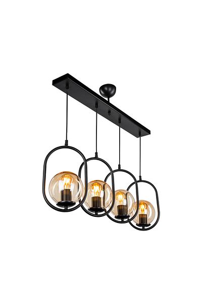 Gloria Clare 4 Row Chandelier