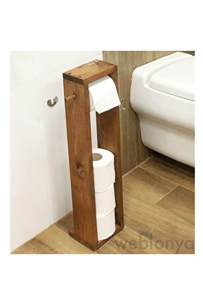 Genel Markalar Tuvalet Wc Kağıtlık Tuvalet Kağıtlığı Ahşap Banyo