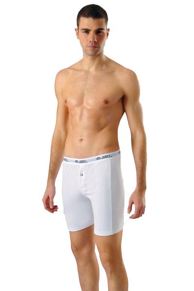 Anıt Ανδρικό μακρύ μπόξερ 3 συσκευασιών Lycra Cotton 1114