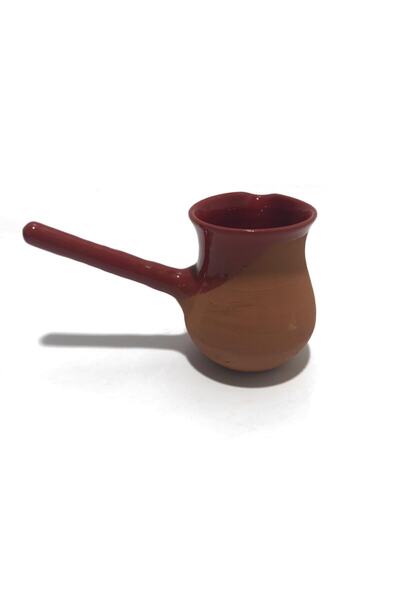 Sultan Çini -el Emeği 6 Kişilik Çömlek Cezve