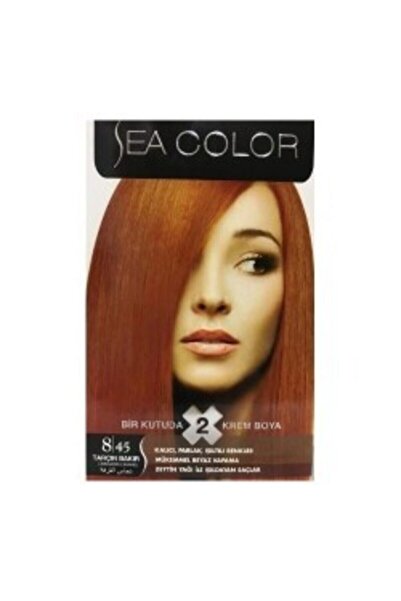 İyi Adam Tarçın Bakır Sea Color Saç Boyası 2 Li 8.45