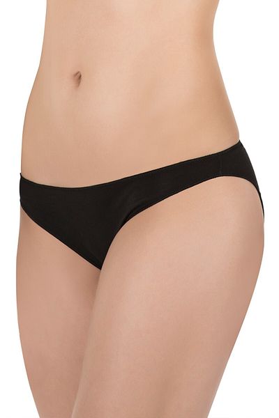 Kom Women's Black Lara Bikini Panties Bk0646901chao