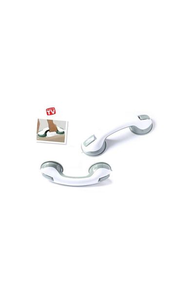 ÇERÇİCİ Helping Handle Bathroom Holder with Lock Suction Cup