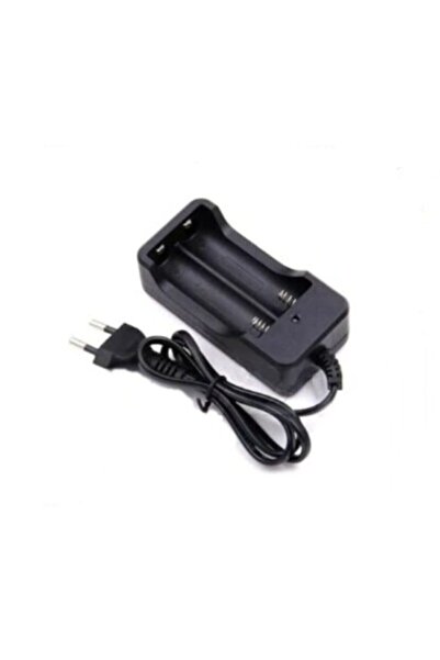 Lion 2'li 18650 Şarj Cihazı (Kalem pil ve ince pil şarj etmez sadece büyük pil içindir)