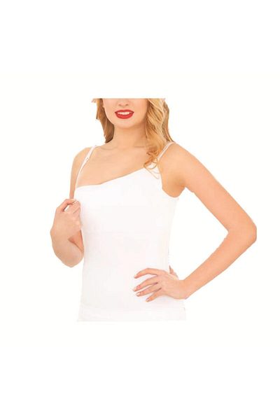 imer Γυναικείο εσώρουχο 1298 με λευκό σχοινί Modal Nursing Corset