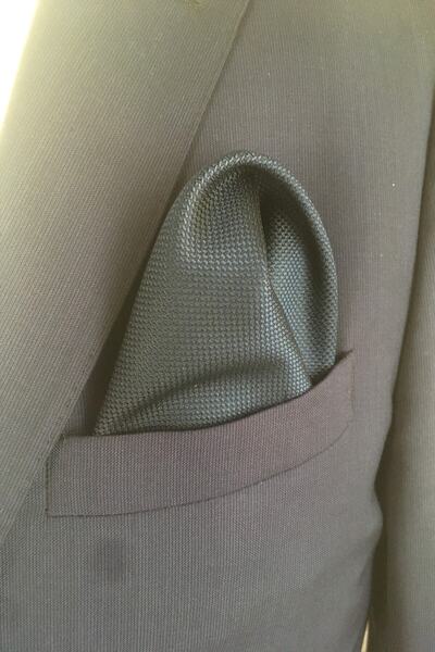 Kravatistan Μαντήλι σε σκούρο μπλε 30x30εκ.