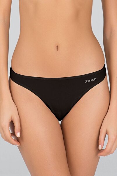 Kom Compact Super Bikini Slip Panties - 6-Piece 2 White Black Skin Color S-Xl