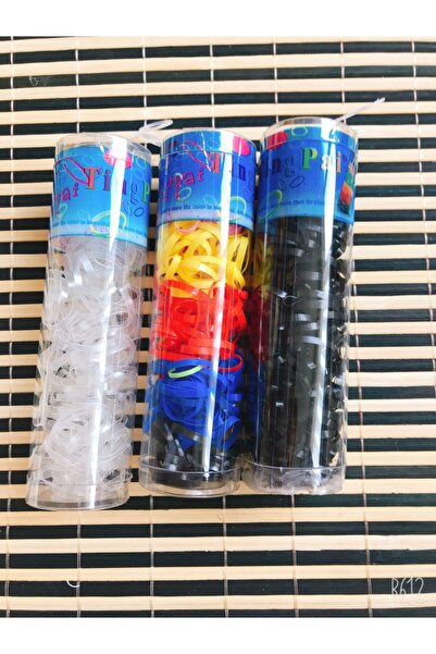 Yeşim Aksesuar ضفيرة شعر رينجاريك المرنة، مشبك مرن رفيع في صندوق (3 صناديق)