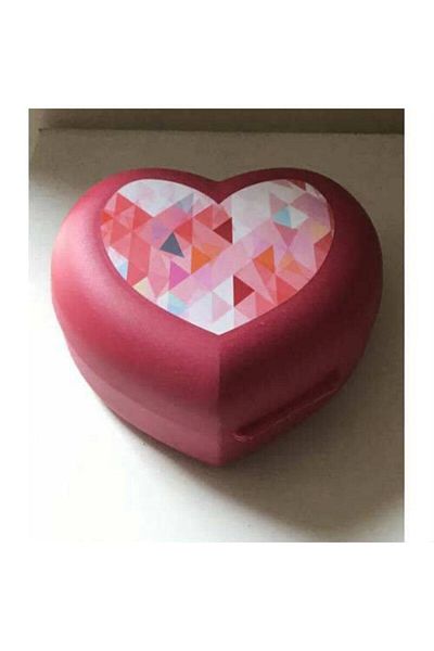 Tupperware Heart Sandwich Wallet Nutrition Wallet