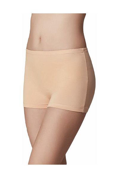 Q-EN Γυναικείο Bamboo Boxer με δέρμα 2"