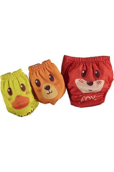 Story Baby Cute Animals Unisex Triple Training Pants