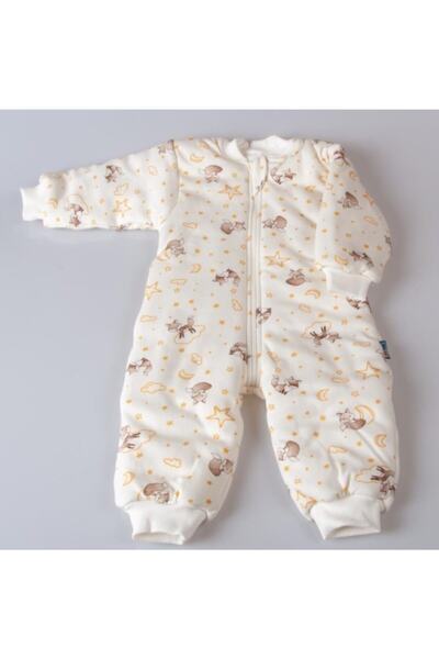 Melfa Kız Bebek Çocuk Uyku Tulumu Kalın Elyaf Dolgulu Sevimli Tilki Desenli 1-3 Yaş 2.5-2.7 Tog Değeri