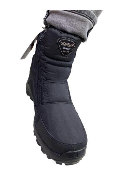 Scooter Su Geçirmez Erkek Kar Botu Tekstil Siyah M1241ts