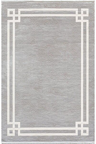 Pierre Cardin Monet Mt18b Gri Beyaz Modern Halı
