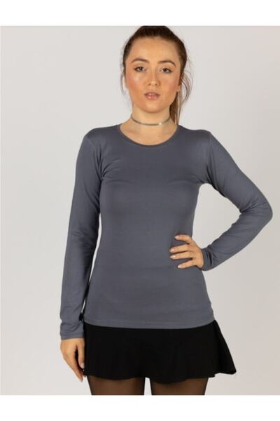 MaviMoure Dark Gray Women's Body - Crew Neck