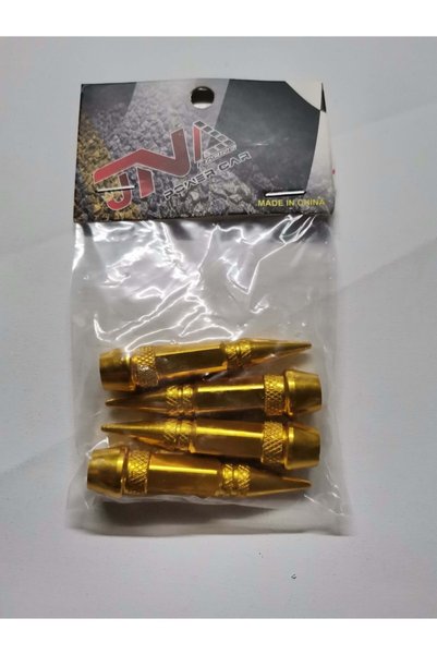 FV-TUNİNG Sivri Sibop Kapağı Metal Mermi 4lü Takım
