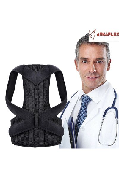 Ankaflex Double Underwire Upright Posture Corset Sports Waist Back Shoulder Anti-Hunchback Corset