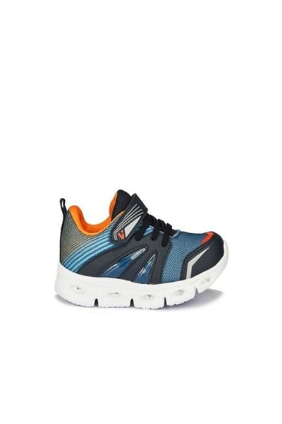 Vicco Men's Navy Blue Samba Lighted Sports Shoes