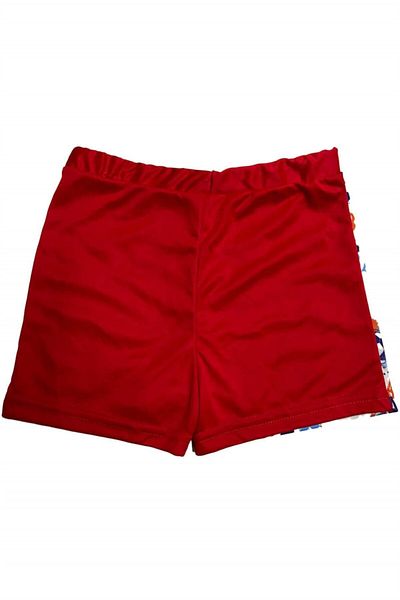 Deafox Football Print Boys' Swimsuit with Legs
