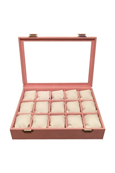 ZELS Κουτί ρολογιού με γυάλινο καπάκι