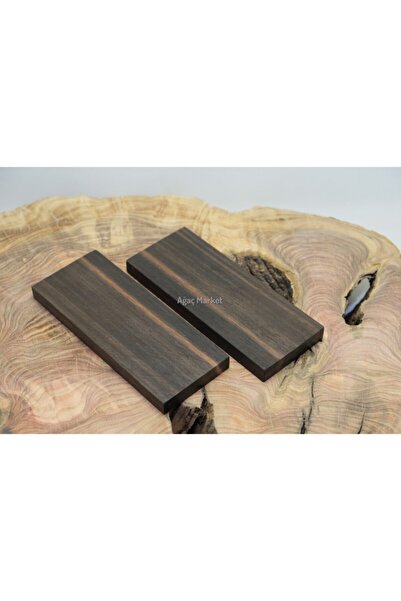 Ağaç Market Macassar Abanoz Ağacı 1x5x13 cm 2 Adet