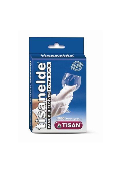 Tisan White Cotton Gloves
